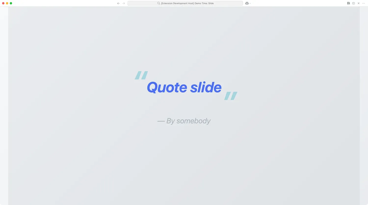 Quote