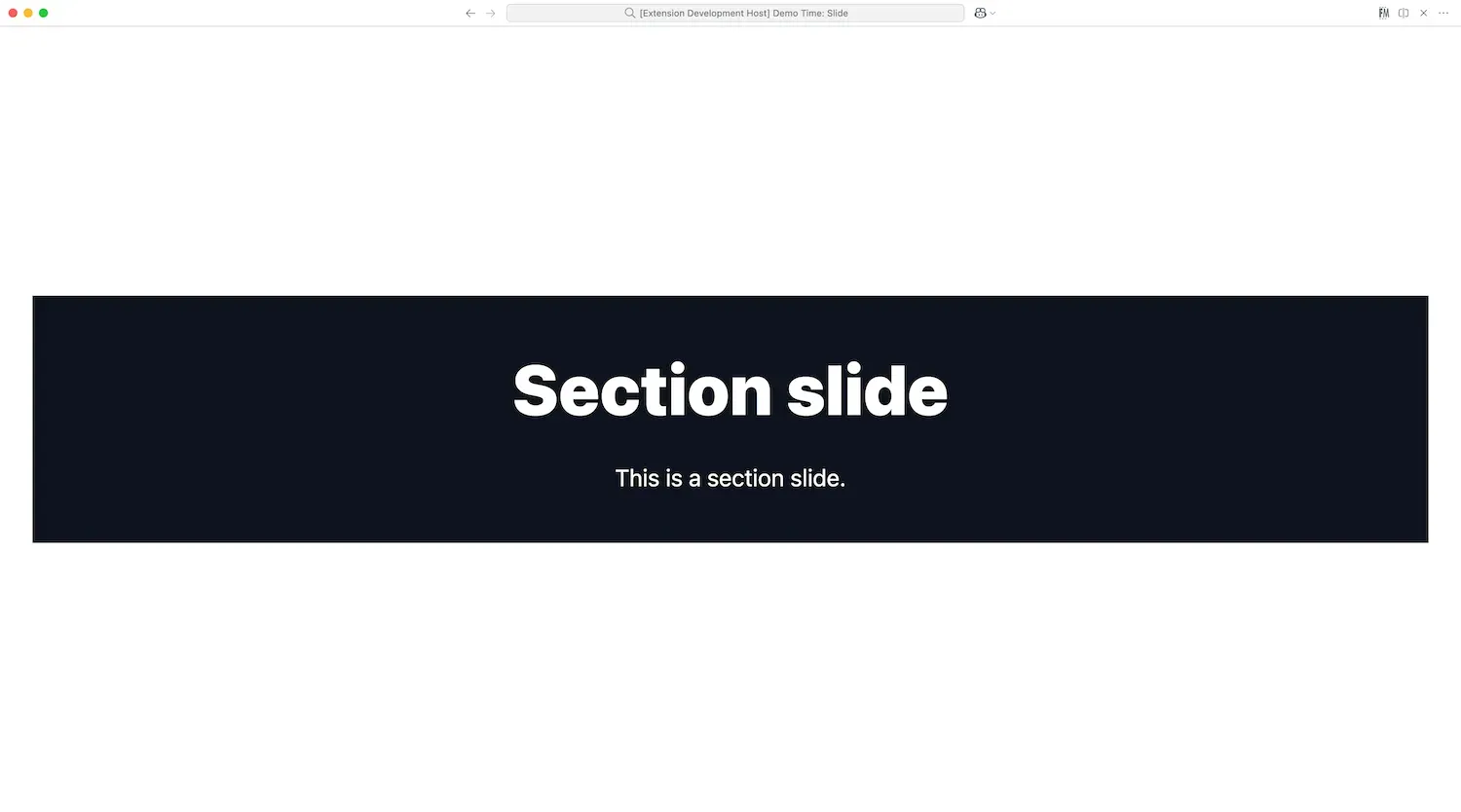 Section